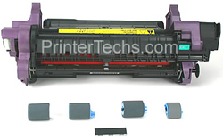 HP Color LaserJet CP4005 maintenance kit parts